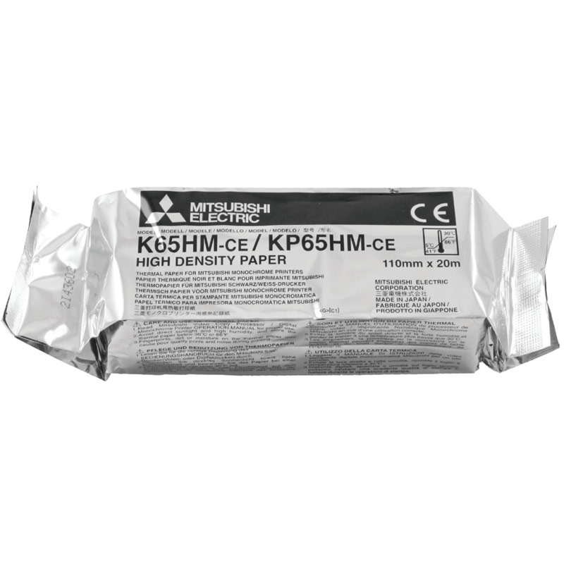 Hartie termica videoprinter MITSUBISHI, High Density, 110mmx20m
